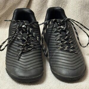 Brava Soccer‎ Cleats Youth Boys Black Turf Shoes Low Top Size 12.5D
